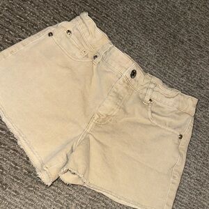 Girls Size 9/10 Forever 21 Kids High-Rise Denim Cutoff Shorts